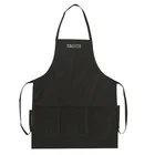 Women China Custom 2019 Adult Promotion Polyester Cotton Kitchen Work BBQ Apron For Men And Women