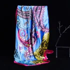 Silk Scarf Silk Wholesale Oem Manufacturer Luxury Colorful Custom Brand Large Size Silk Satin Scarf