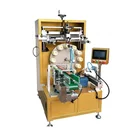 Printer Plastic Cylindrical Screen Printer Machine Plastic Paper Cups Bottle Silk Screen Printing Machine