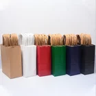 Paper Wholesale Custom Paper Bags With Your Own Logo Kraft Paper Bag With Handle Gift Paper Bag