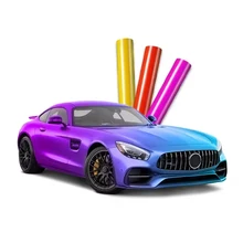 Bubble Free Premium PET Gloss Color Car Foil vinilo para automotriz Film Paper Roll Wrapping Sticker Vinyl For Auto