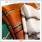 Print Painting Printed Beauty Accessory 10M/M Silk Satin Custom Square Silk Scarves Custom Made Digital Print