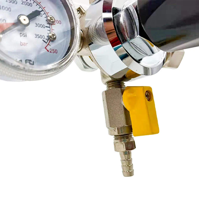 product co2 pressure reducing valve adjustable brass high pressure regulator draft beer brewery co2 primary regulator-6