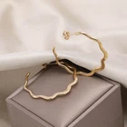 Hoop Earrings Earrings Hot Selling Gold Filled Hoop Stainless Steel Macrame Earrings