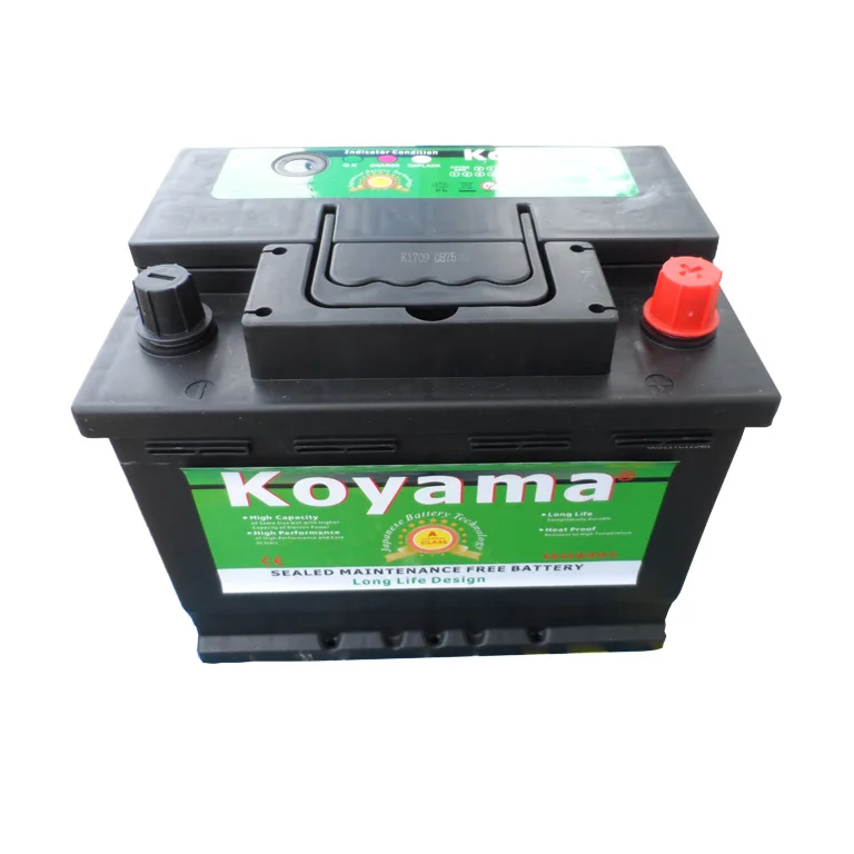 Plons een beetje afvoer Koyama Auto Battery 55ah 12v Automotive Mf Car Battery - Buy Din Standard  Maintenance Free Car Battery,55559 Koyama Auto Battery,12v55ah Automotive  Mf Car Battery Product on Alibaba.com