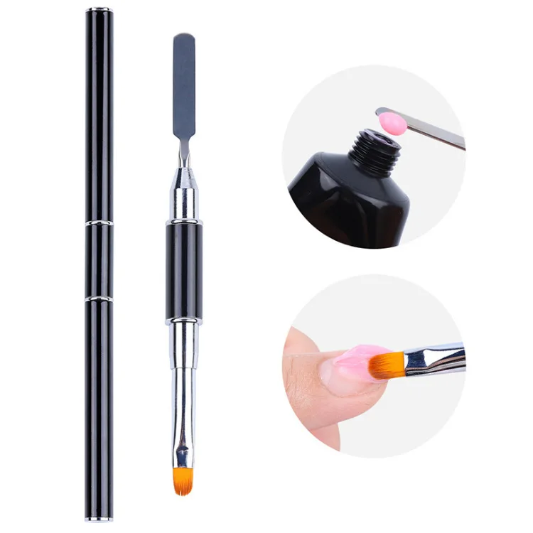 Factory Sale Double Head Black Nail Tools Two Way Remover Gel Nail Art Pen  - Buy Nail Art Pen,Nail Art Brushes Private Label,Nail Art Drawing Pen  Product on 