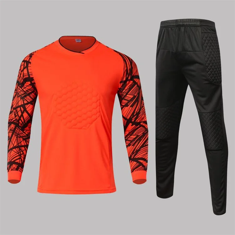 Custom Design Adult Sublimation Training Long Sleeve Goalkeeper Soccer