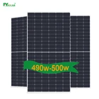 Solar Half Cut Solar Panel 500w Mono Solar Panel 480w 490w Solar Pannels