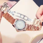 Gold Watch Watches Relogio Feminino GUOU Gold Steel Watch No Scale Diamond Luxury Watches Women