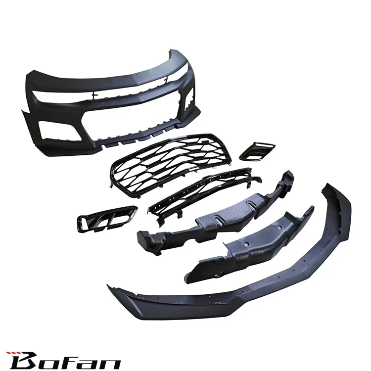 Zl1 Style Body Kit Front Bumper Lip Car Bumper For Chevrolet Camaro