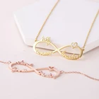 Necklace Lovers' Love Jewelry Hand Carved Gift Personalized Stainless Steel Necklace Custom Name Necklace