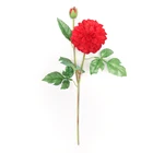 Chrysanthemum Hot Sale Silk Chrysanthemum Flowers Artificial Pom Pom Dahlias Flower For Home Decoration