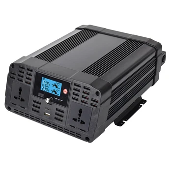 High efficiency LCD pure sine power inverter 2000W 3000 DC to AC Inverter TONNY Manufacturer CE RoHs