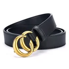 Belts Belt China Made Wholesale CC Genuine Fashion Belts Double C Black Men's Belt