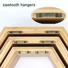 Decoration 3 Decoration Wall Mounted Floating Shelf Set Of 3 Bamboo Wall Natural Wood Hexagon Shelves