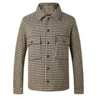 Cashmere 2021 Cashmere Overcoat Casual Men's Classic Short Wool Coat Premium Plus Size Blend Coat