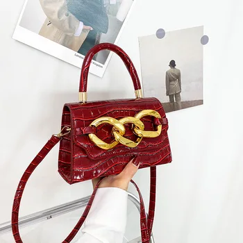 Luxury Girls Handbag 2022 Wholesale Fashion Leather Purse Chain Messenger Crossbody Women Hand Bags