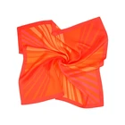 Top Scarfs Top Selling Special Wholesale Printed Square Silk Hair Scarfs