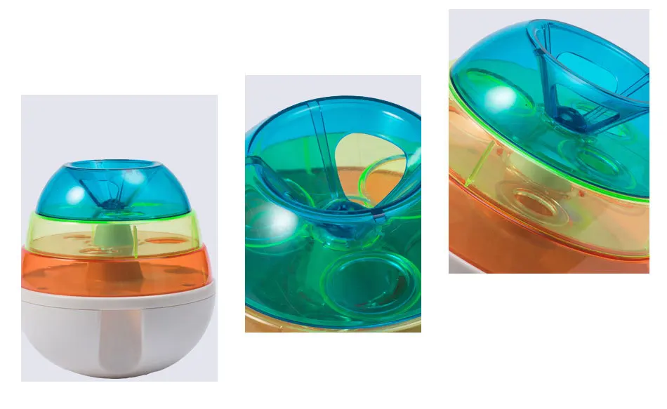 High Quality Tumbler Design Leaky Food Ball Pet Slow Food Bowl Interactive Dog Toy Pet Products factory