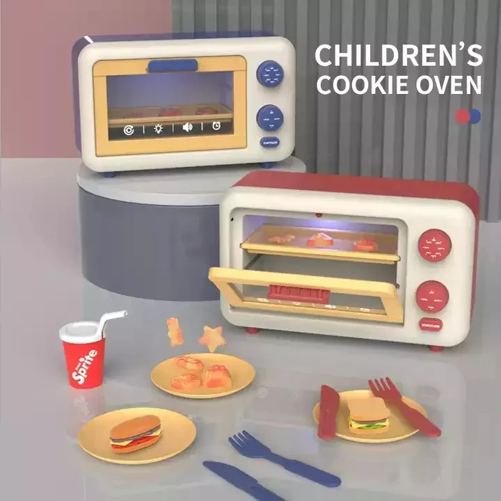 EPT Battery operated baking oven cooking toy kitchen toys for kids pretend play