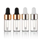 Vial Bottle Made In China 3ML Dropper Mini Glass Vial Dropper Serum Oil Dropper Bottle For Serunm