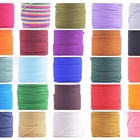 0.8mm 1.0mm 1.5mm 0.8mm/1.0mm/1.5mm Chinese Knotting Cord Jewelry Making Rope Braided Nylon Beading Cord