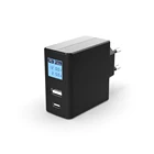 Usb Charger Usb Charger Universal USB Charger LED Display Fast Charger Usb Port Charger Portable 2 Ports 5V/3A