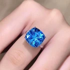 Brass Rings Ring Hot Trending 18K Gold Dubai Wedding Brass Diamond Rings Jewelry For Women
