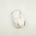Gift Gourd 12 Oz Marble Tumbler Cup Stainless Steel Insulated Tumbler Wine Gift Set Yerba Mate Gourd Tea Cup/