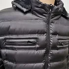 Cotton Outerwear New Winter PU Leather Coat Mens Cotton Windproof Breathable Overcoat MEN'S Outerwear