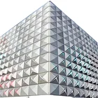 Curtain Wall Walls Material Aluminum Alloy Curtain Wall Panels Curved Aluminium Curtain Walls