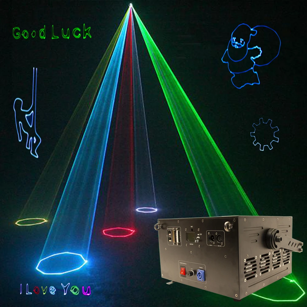 High Performance Programmable Animation Laser Lights Cube Rgb 5w 6w 10w  Laser Show Animation - Buy Laser Lighting Effect Animation,10w Animation  Laser,3d Animation Laser Product on 