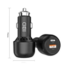 Charger Phone IBD Factory 95W Dual USB Car Charger Big Power Hot Sale Fast Charging PD Car Charger For Mobile Phone