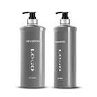 Gray Oval Empty 680ml 23oz Gray Plastic Shampoo Oval Bottle With Pump