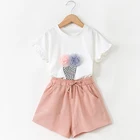 Set Kids Clothing Sets High Standard Best Selling Cute T-Shirt Baby Girl Gift Set Kids Clothing Sets Baby Girl Clothes