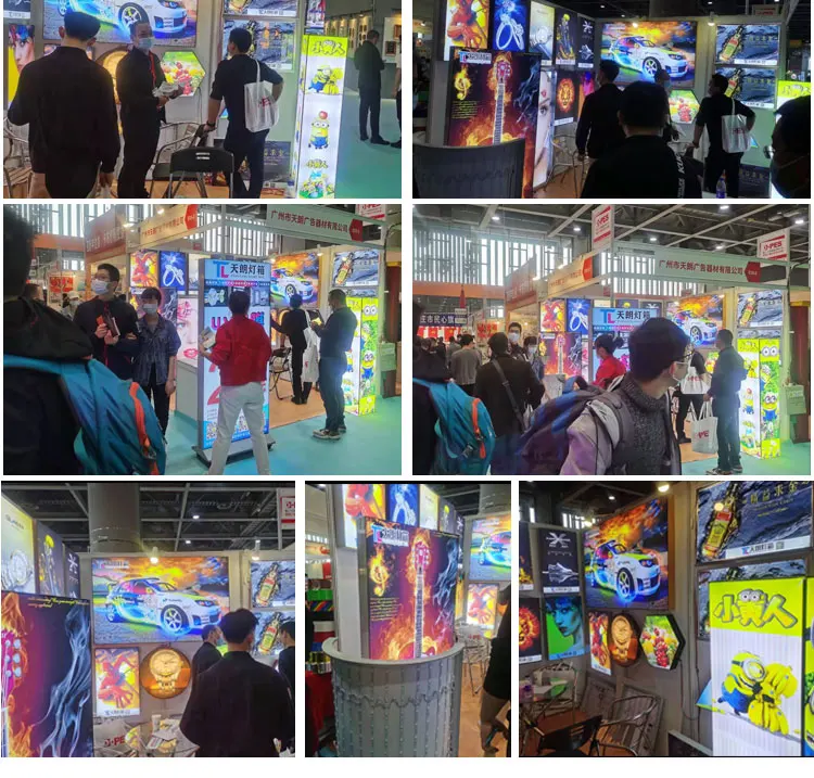 product double face fabric frameless advertising light box led soft pvc film aluminum frame hanging outdoor-10