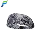 Leopard Headband Hot Sales Leopard Printed Sports Fashion Elastic Fabric Sweatband Headband