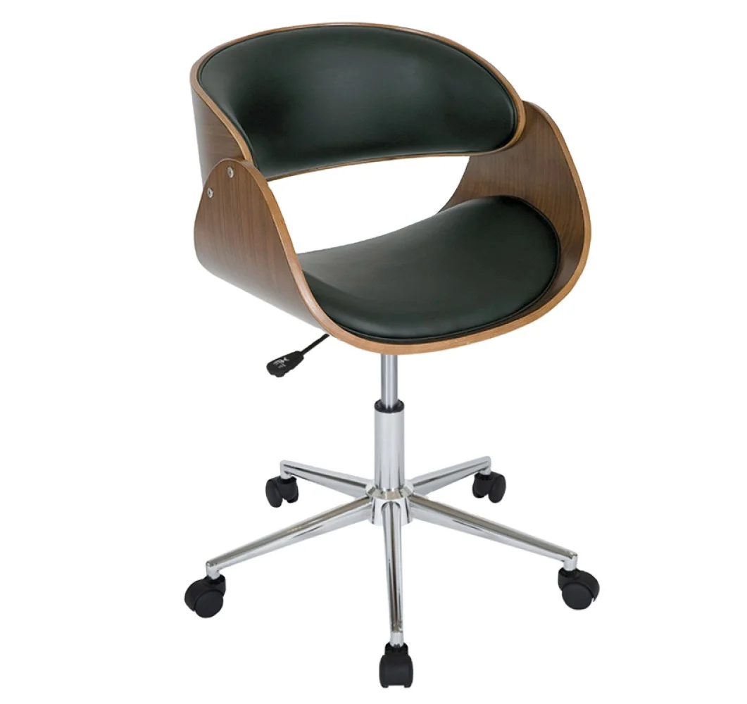 aspect chelsea padded office chair