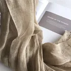 Hijab Women Shawl Scarf High Quality Women's New Linen Scarf Classic Ladies Shawl Hijab Soft Muslim Hijab