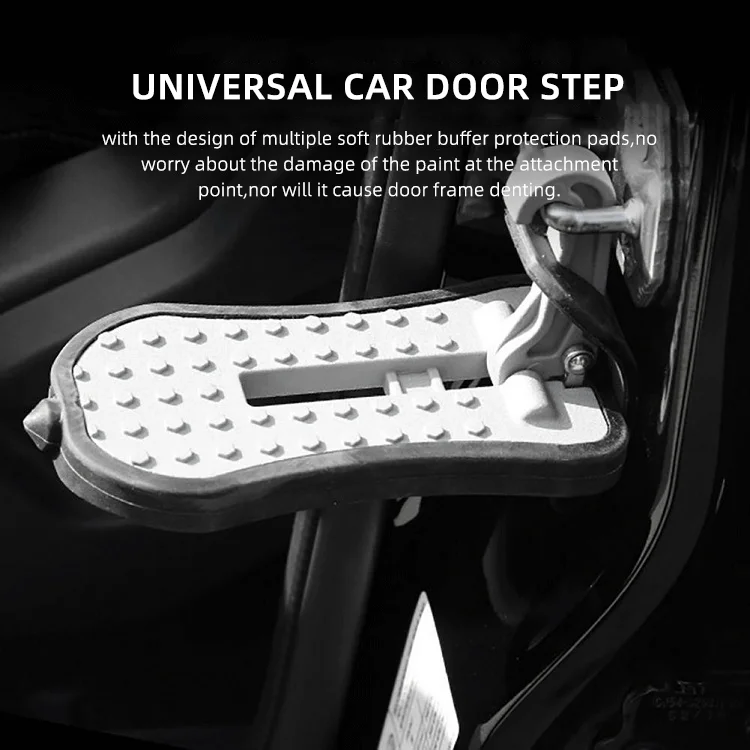 Multifunction Foldable Auxiliary Pedal Roof Pedal Doorstep Latch Hook