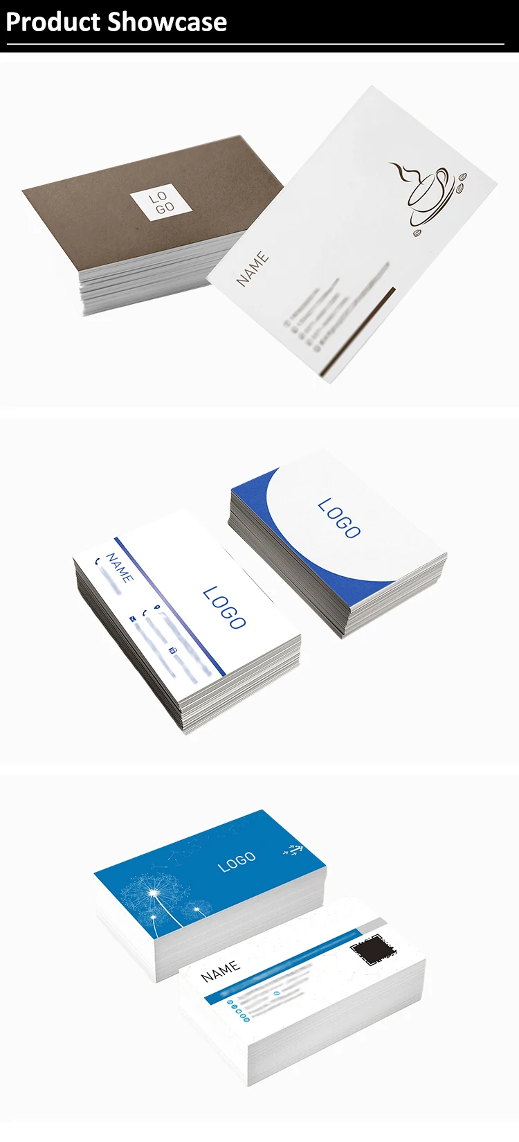 custom printing paper business card name card foil print business cards printing for business