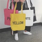 Printed Shopping Bags Custom Printed Logo Reusable Long Shoulder Belt Canvas Cotton Shopping Tote Bag
