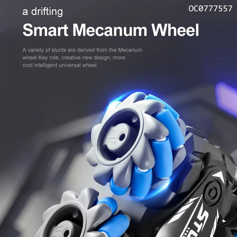 2.4G Rotation remote control rc drift skidding stunt car toy for kids adults