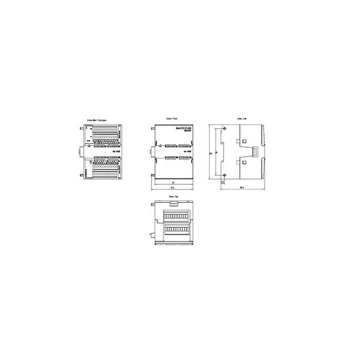 6ES7288-2DR32-0AA0 SIMATIC S7-200 SMART Digital I/O SM DR32 16DI/16DO 16 DI 24 V DC Sink/Source 16 DO relay 2 A 6ES72882DR320AA0