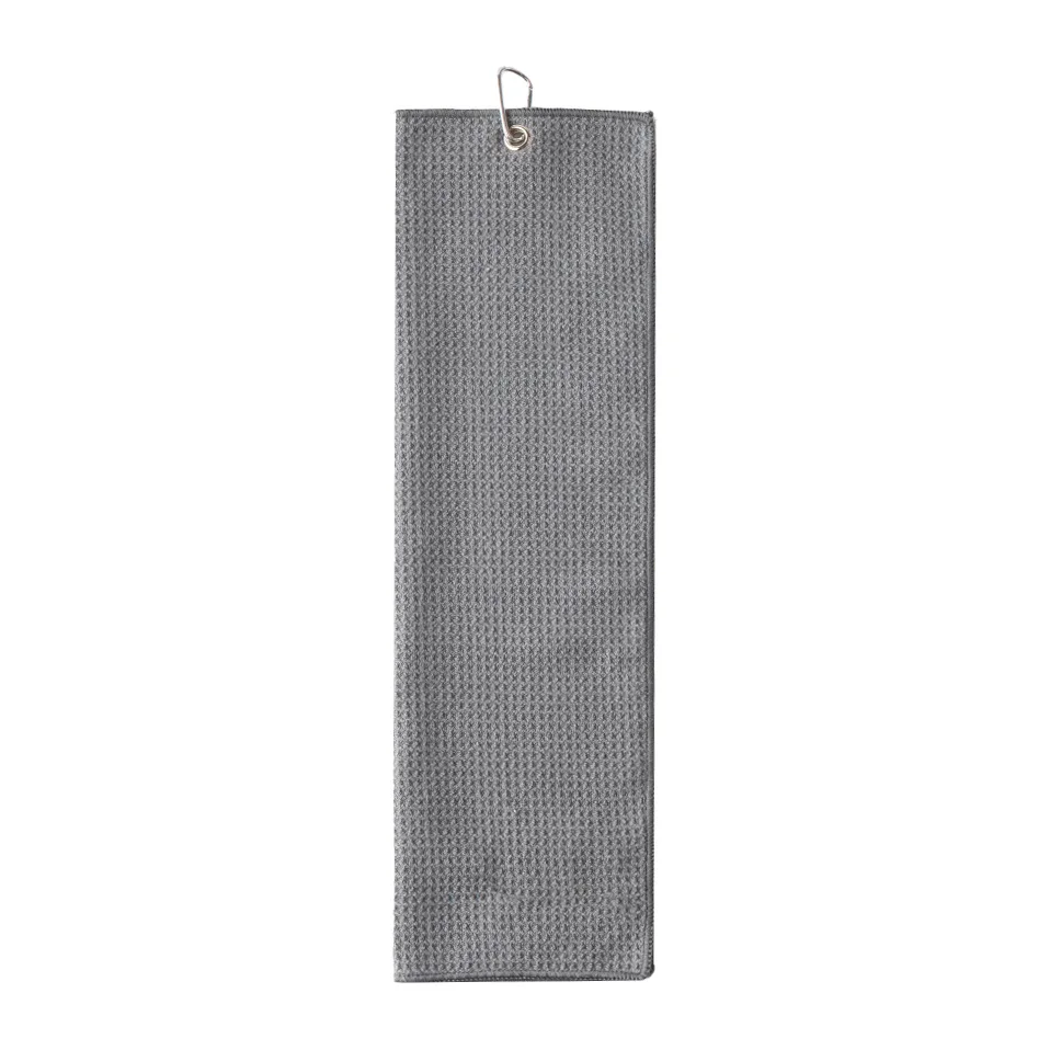 Golf towel custom logo and Microfiber waffle towel With Printing Golf golf bags