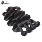 Virgin Brazilian Mink Raw Natural Hair Weaving With Frontal Closure Unprocessed 100% Virgin Brazilian Human Hair Bundles