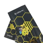 Sachet Custom Logo VIP Royal Honey Pouch Liquid Packaging Bag Magic Honey Sachet With Gold Foil Display Box