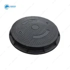 Plastic Manhole Covers Manufacturers OEM Hinged SMC Composite Manhole Cover Plastic Manhole Coverplastic Well Cover