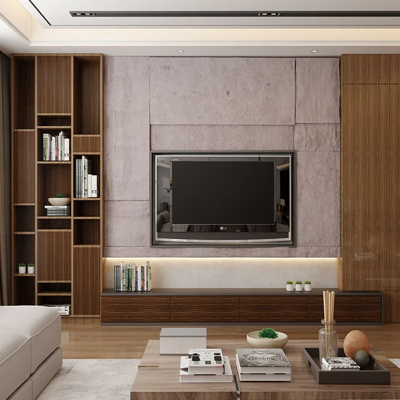 sunmica design tv unit