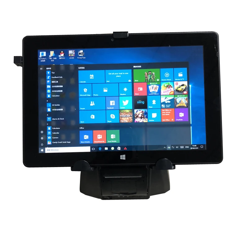 connecting tablet to printer